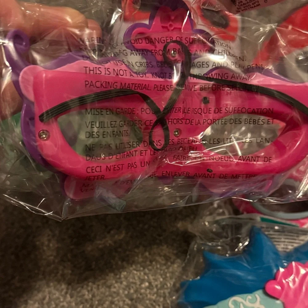 Pirate and Princess Kids Costume Light Up Masks Set